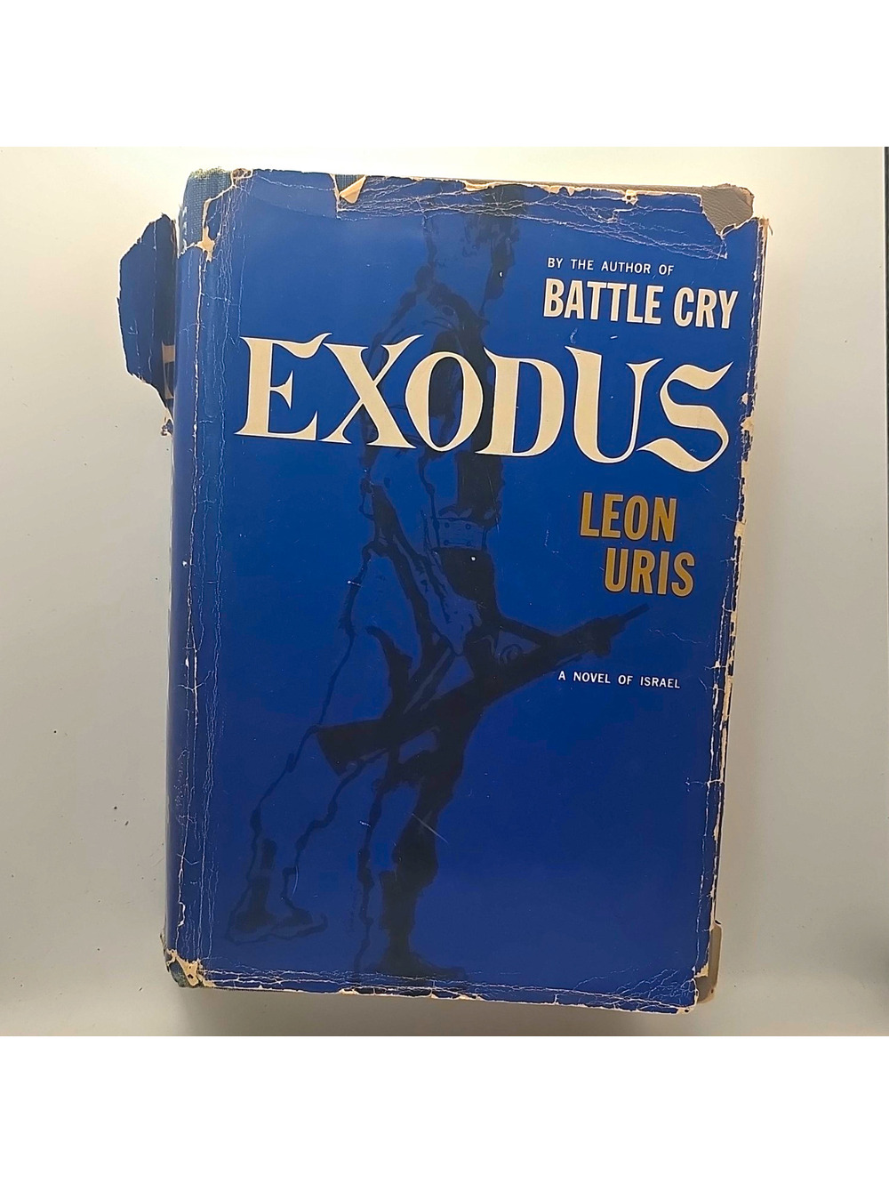 Exodus Leon Uris HC Dust Jacket Novel of Israel Doubleday 1958